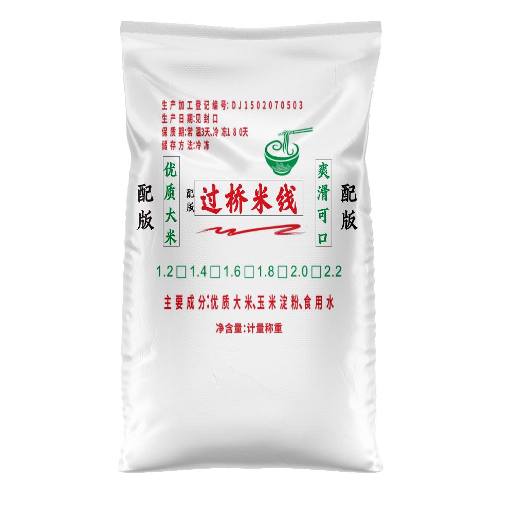 米線編織袋膠印的尺寸一般是多大的？